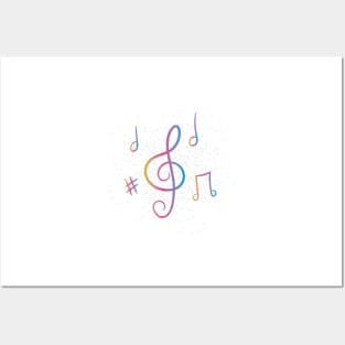 Music Notation Mess Posters and Art